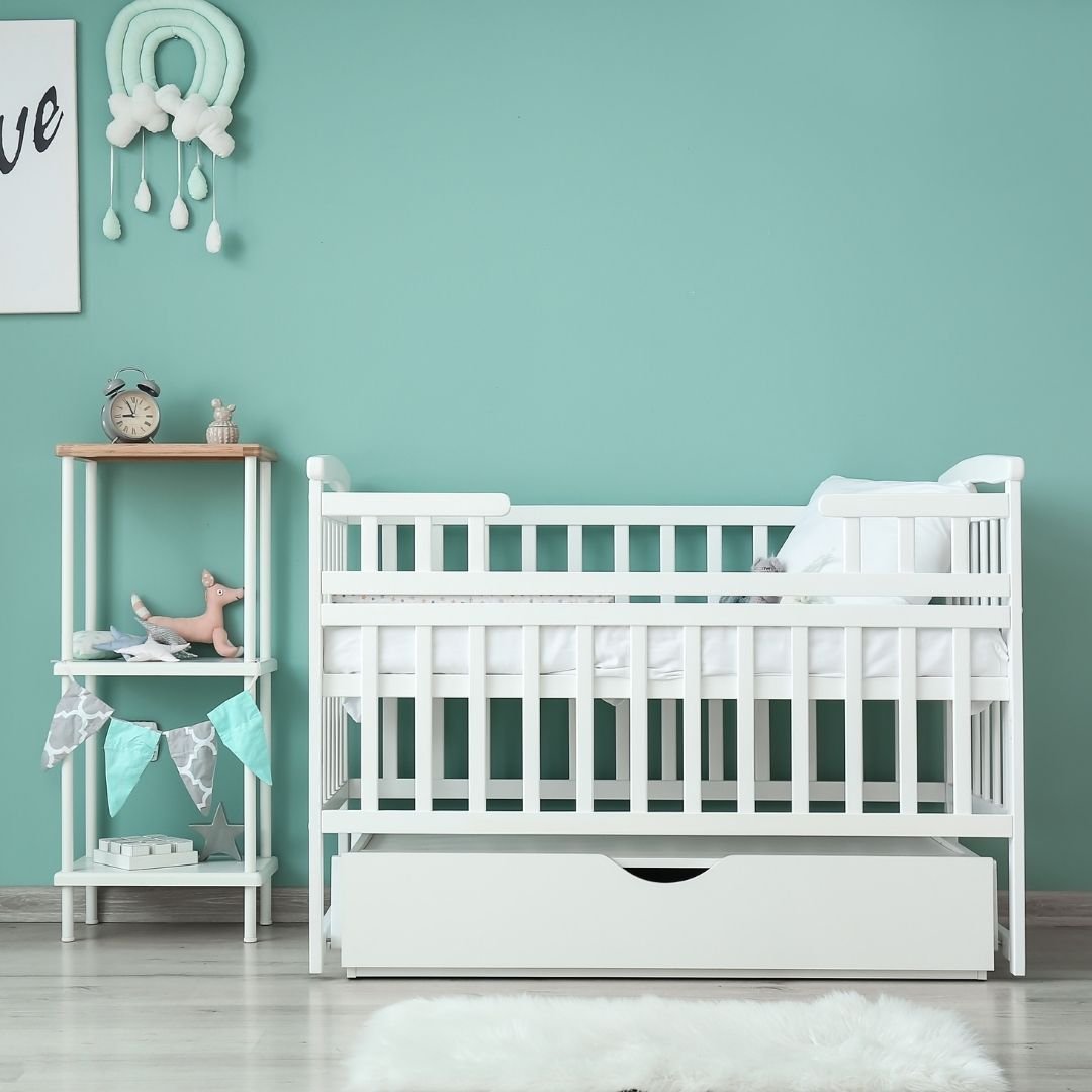 19-2.jpg CAVLIT Baby Convertible Crib - Image 1